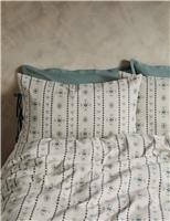Pure Cotton Gauze Tile Jacquard Bedding Set