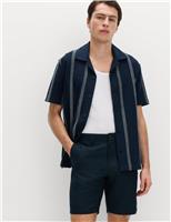 Linen Blend Chino Shorts