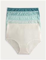 5pk Cotton Lycra Full Briefs