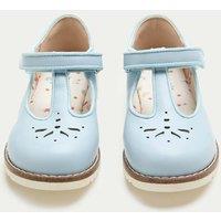 M&S Kids' Heritage T-Bar Shoes (5 Small-2 Large) Blue