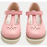 M&S Kids' Heritage T-Bar Shoes (5 Small-2 Large) Coral