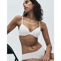 Body by M&S Body Invisibles Padded Wired Demi Cup Bra (A-E) White