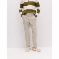 M&S The Ultimate Regular Fit Chinos Medium Beige