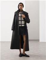 Pure Merino Wool Checked Jumper