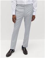 Tailored Fit Herringbone Trousers