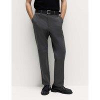 M&S The Ultimate Regular Fit Chinos Dark Pewter