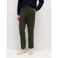 M&S The Ultimate Regular Fit Chinos Dark Khaki