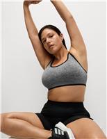 Reversible Seamless Medium Support Sports Bra