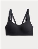 Goodmove Flexifit Medium Support Sports Bra (A-E) Brown Haze