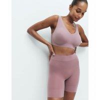 Body by M&S Body Invisibles V-Neck Crop Top F+ Sugar Plum