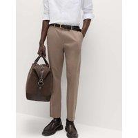 M&S The Ultimate Slim Fit Twill Chinos Mocha
