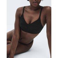 Body by M&S Body Lace Non Wired Total Support Bra (F+) Black