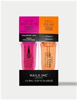 Glow And Grow X Vit C Please Nail Treatment Duo