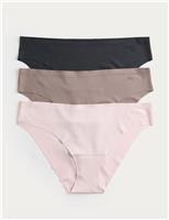 3pk Invisible No VPL Brazilian Knickers
