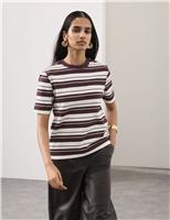 Cotton Rich Striped T-Shirt