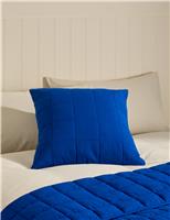 Cotton Rich Quilted Pillow Sham