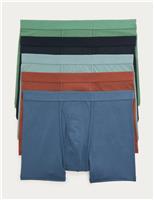 5 Pack Cotton Stretch Cool & Fresh Trunks