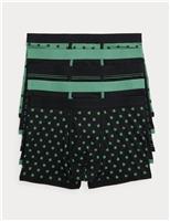 5 Pack Cotton Stretch Trunks