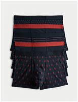 5 Pack Cotton Rich Cool & Fresh Valentines Trunks