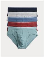 5pk Cotton Stretch Cool & Fresh Briefs