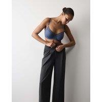 Autograph Boston Microfibre Wired Minimiser Bra C-G Air Force Blue