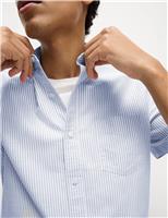 Ultimate Pure Cotton Striped Oxford Shirt