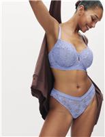 Cleo Lace Wired Balcony Bra (F+)