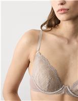 Florence Embroidery Wired Plunge Bra (A-E)