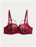 Florence Embroidery Longline Balcony Bra (A-E)