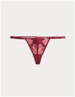 Florence Embroidery Tanga Thong