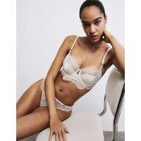 Rosie Forget Me Not Wired Balcony Bra A-E Ivory