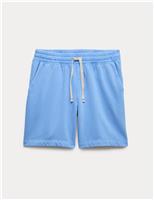 Cotton Rich Garment Wash Pyjama Shorts