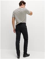 M&S Slim Fit Cotton Rich Stretch Chinos Ecru