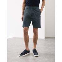 Autograph Regular Fit Super Lightweight Chino Shorts Dark Petrol