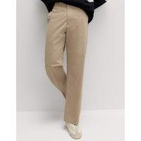 M&S Loose Fit Stretch Chinos Putty