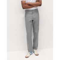 M&S Regular Fit Pure Cotton Chinos Ash Grey