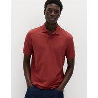 M&S Ultimate Pique Polo Shirt Paprika