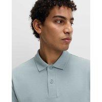 M&S Ultimate Pique Polo Shirt Soft Blue