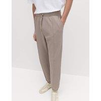 M&S Pique Scuba Joggers Mushroom