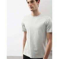 Autograph Pure Supima Cotton Performance Crew Neck T-shirt Silver