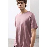 Autograph Pure Supima Cotton Performance Crew Neck T-shirt Dusted Pink