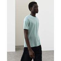 Autograph Pure Supima Cotton Performance Crew Neck T-shirt Mint