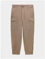 Slim Fit Ripstop Cargo Trousers