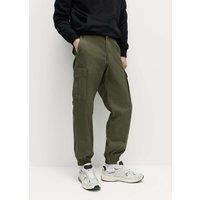 M&S Ripstop Cargo Trousers Hunter Green