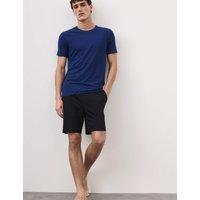 Autograph Premium Supima Cotton Blend T-Shirt Vest Dark Blue