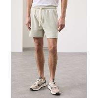 Autograph Textured Stretch Jersey Shorts Light Natural