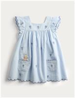 Cotton Rich Peter Rabbit Dress (0 Mths-3 Yrs)