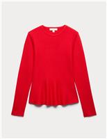 Soft Touch Crew Neck Knitted Top
