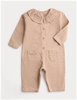 Pure Cotton Ditsy Floral All in One (0-3 Yrs)