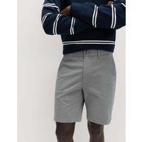 M&S 2 Pack Slim Fit Stretch Chino Shorts Ash Grey Mix